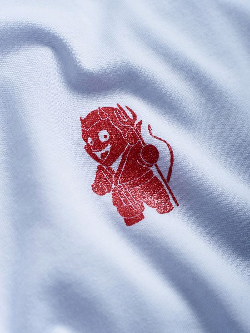 MANTO Hell t-shirt-white